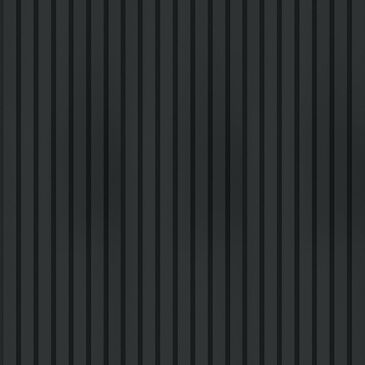 Paramount Matte Black and Black 11.8" x 109" Wall Panel, , large