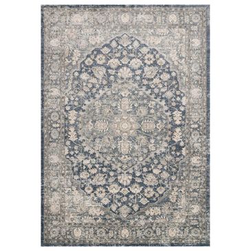 Loloi II Teagan TEA-01 5"3" x 7"6" Denim and Mist Area Rug, , large