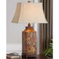 Uttermost Table Lamp in Red Resin, , large