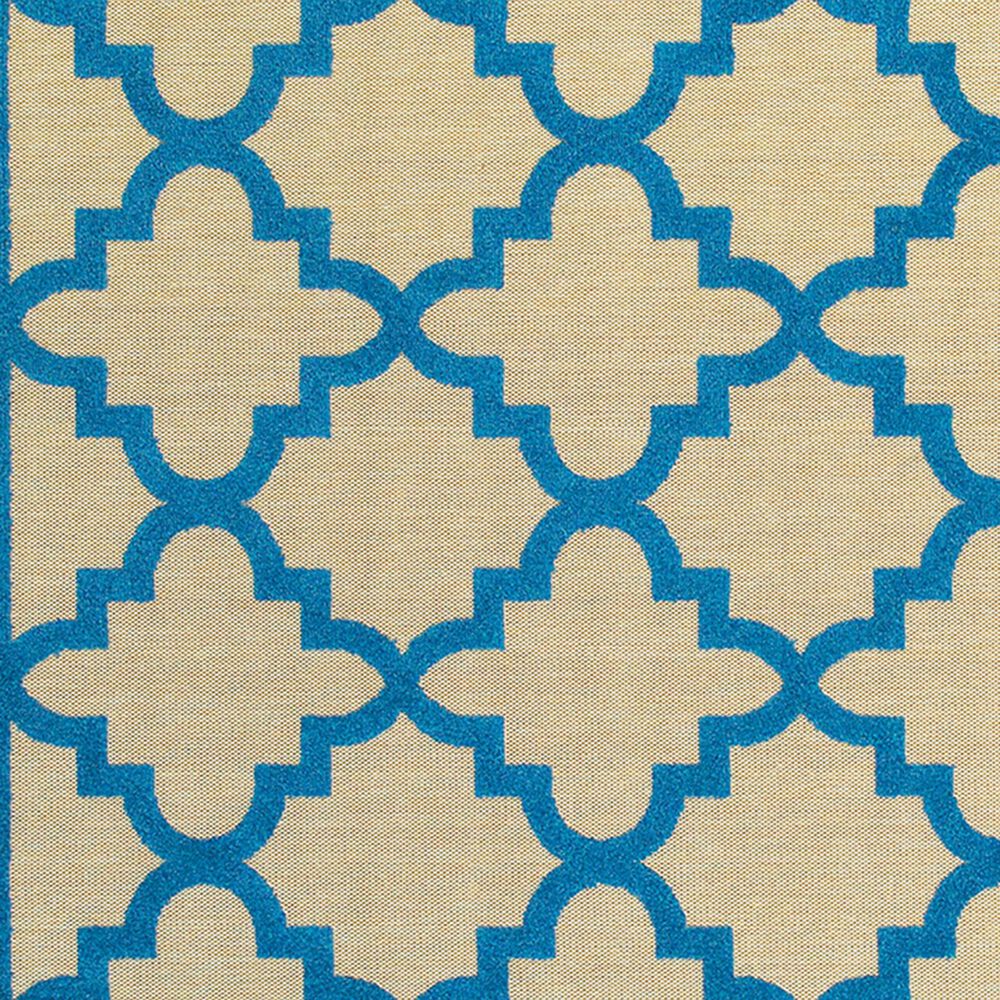 Oriental Weavers Cayman 660L 9&#39;10&quot; x 12&#39;10&quot; Sand and Blue Area Rug, , large