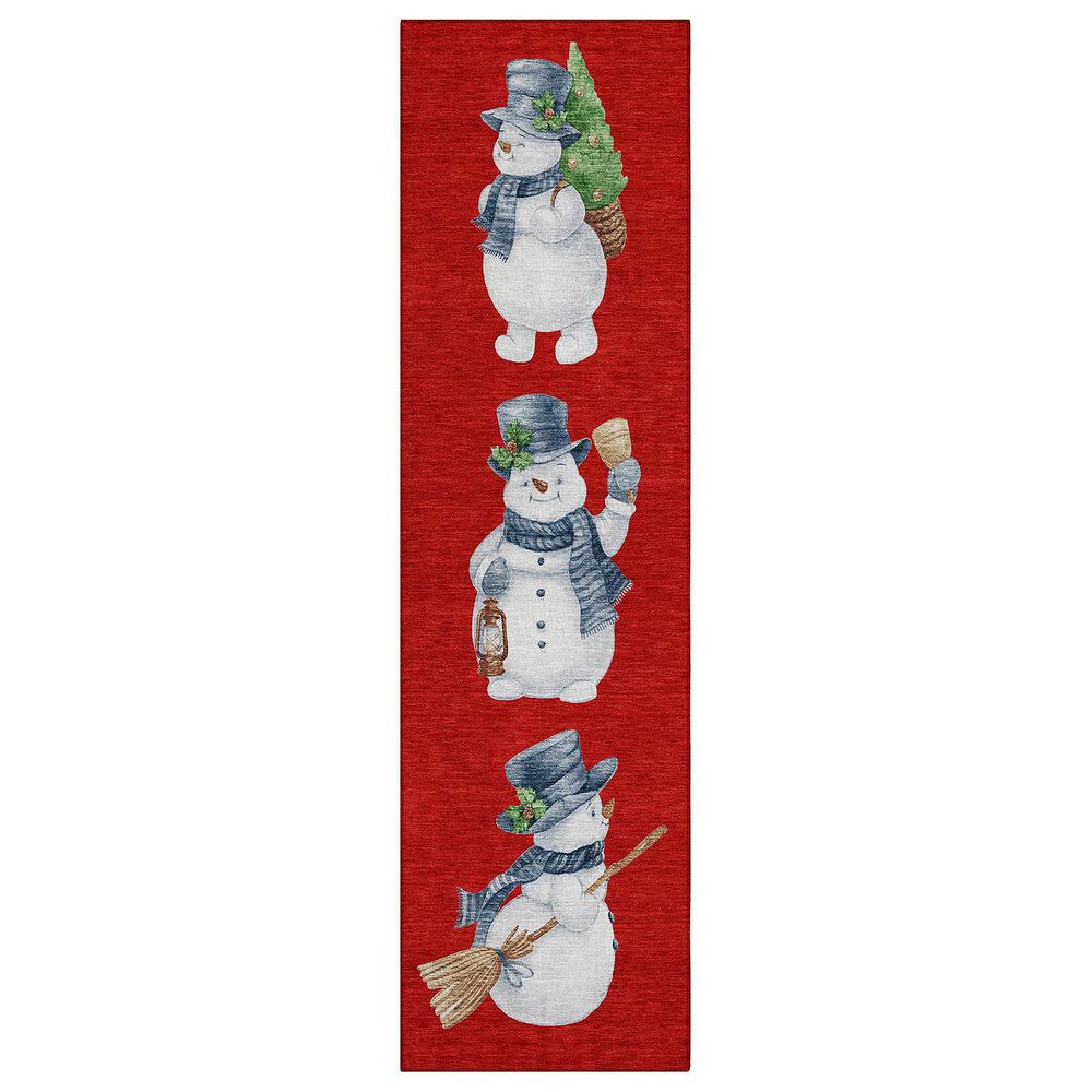 Dalyn Rug Company Wonderland WN34 Red 2"3" x 7"6" Runner, , large