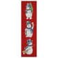 Dalyn Rug Company Wonderland WN34 Red 2"3" x 7"6" Runner, , large