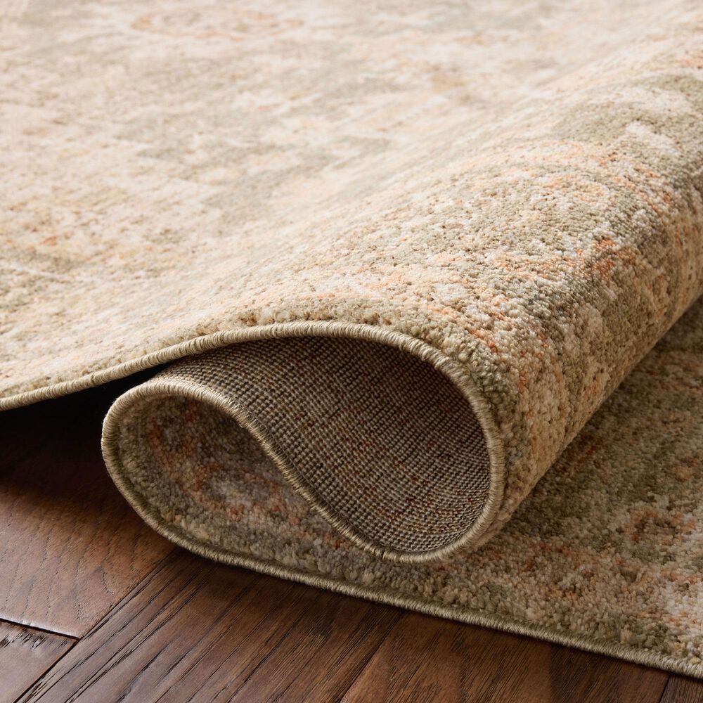 Chris Loves Julia x Loloi Palma Olive and Spice 2'3" x 3'10" Area Rug, , large