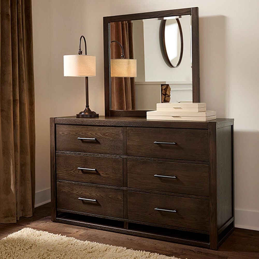 Viceray Collections Lodge and Loft 3-Piece Queen Bedroom Set in Dark Oak, , large