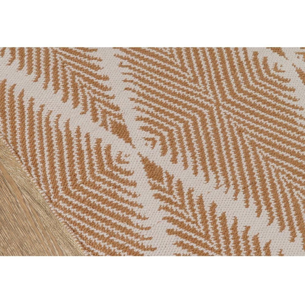 Momeni River RIV-1 3&#39;6&quot; x 5&#39;6&quot; Orange Area Rug, , large