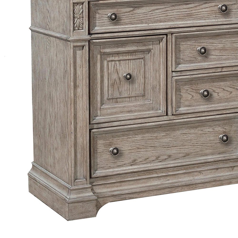 Nicolette Home Kingsbury 3 Piece King Bedroom Set in Gray, , large