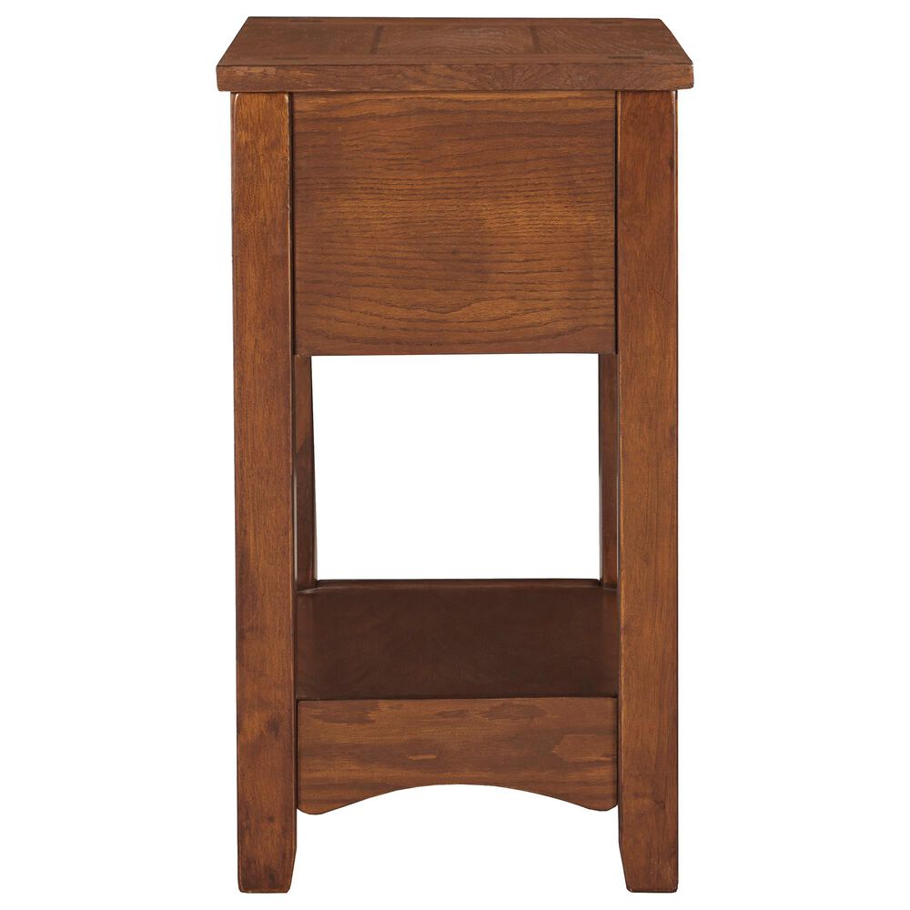 Ashley Breegin Chairside End Table in Brown, , large