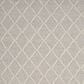 Safavieh Natura NAT310B 6" Square Silver and Ivory Area Rug, , large