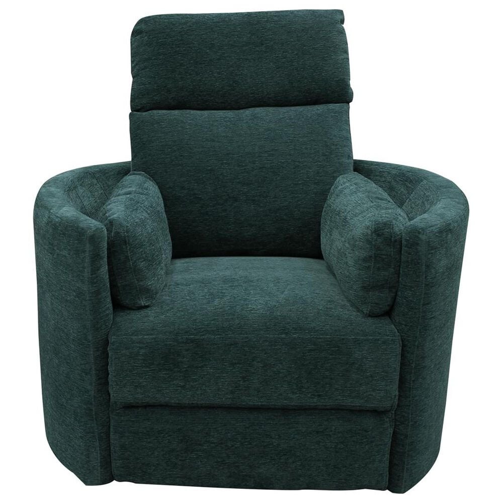 Simeon Collection Power Swivel Glider Recliner in Peacock, , large