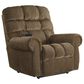 Signature Design by Ashley Ernestine Power Lift Recliner in Truffle, , large
