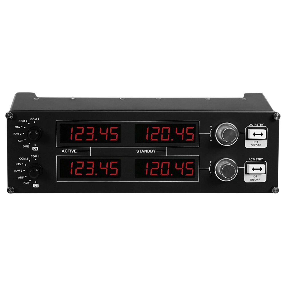 Logitech G Saitek Pro Flight Radio Panel in Black, , large