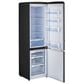 Unique Appliances Classic Retro 9 Cu. Ft. Bottom Freezer Regfrigerator In Midnight Black, , large
