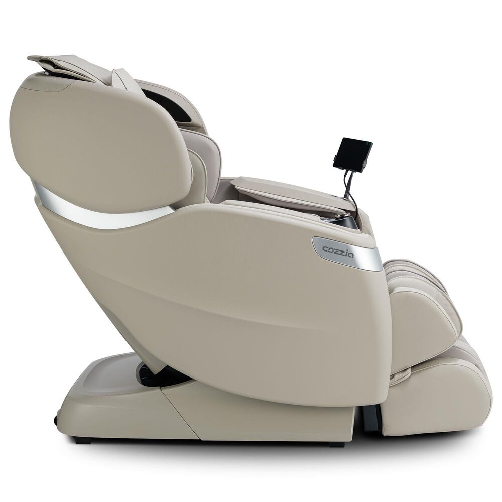 Cozzia Qi SE Duo Power Massage Chair with Quartz Cushion in Stone, , large