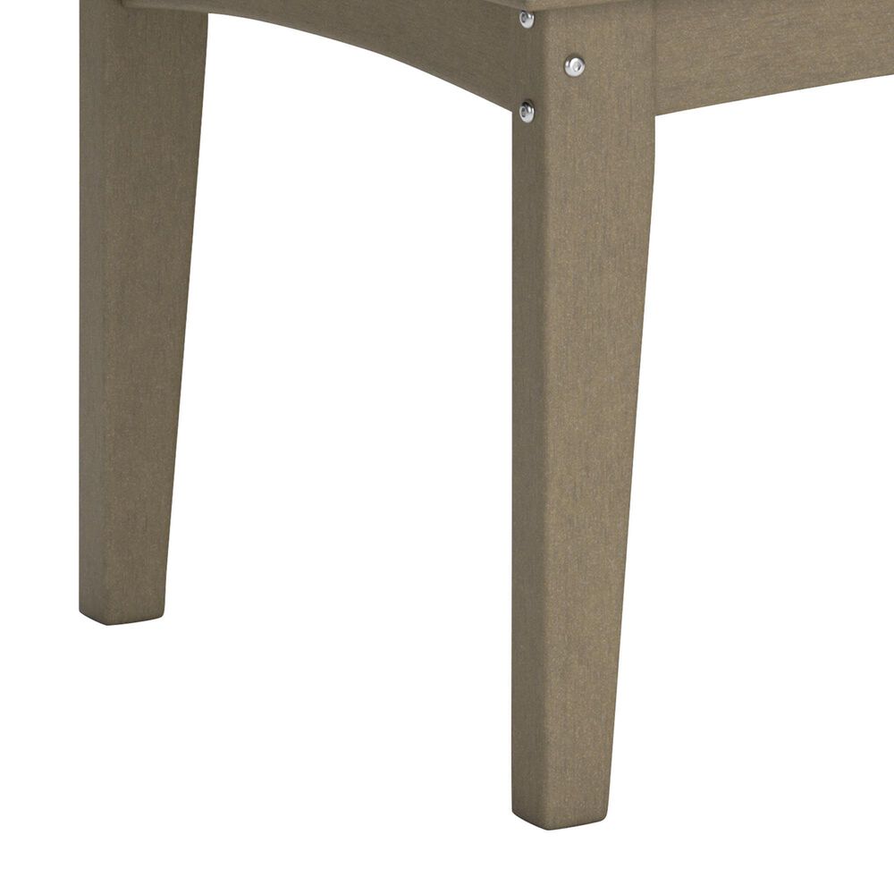 Ashley Hyland Wave Patio Rectangular Coffee Table in Driftwood, , large