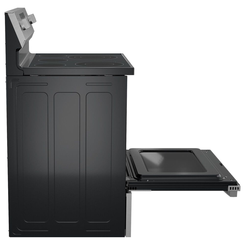 GE Profile 5.3 Cu. Ft. Smart Electric Range in Fingerprint Resistant Stainless, , large