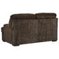 Ashley Aylesworth Stationary Loveseat in Chocolate, , large