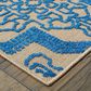 Oriental Weavers Cayman 2541M 9"10" x 12"10" Sand and Blue Area Rug, , large