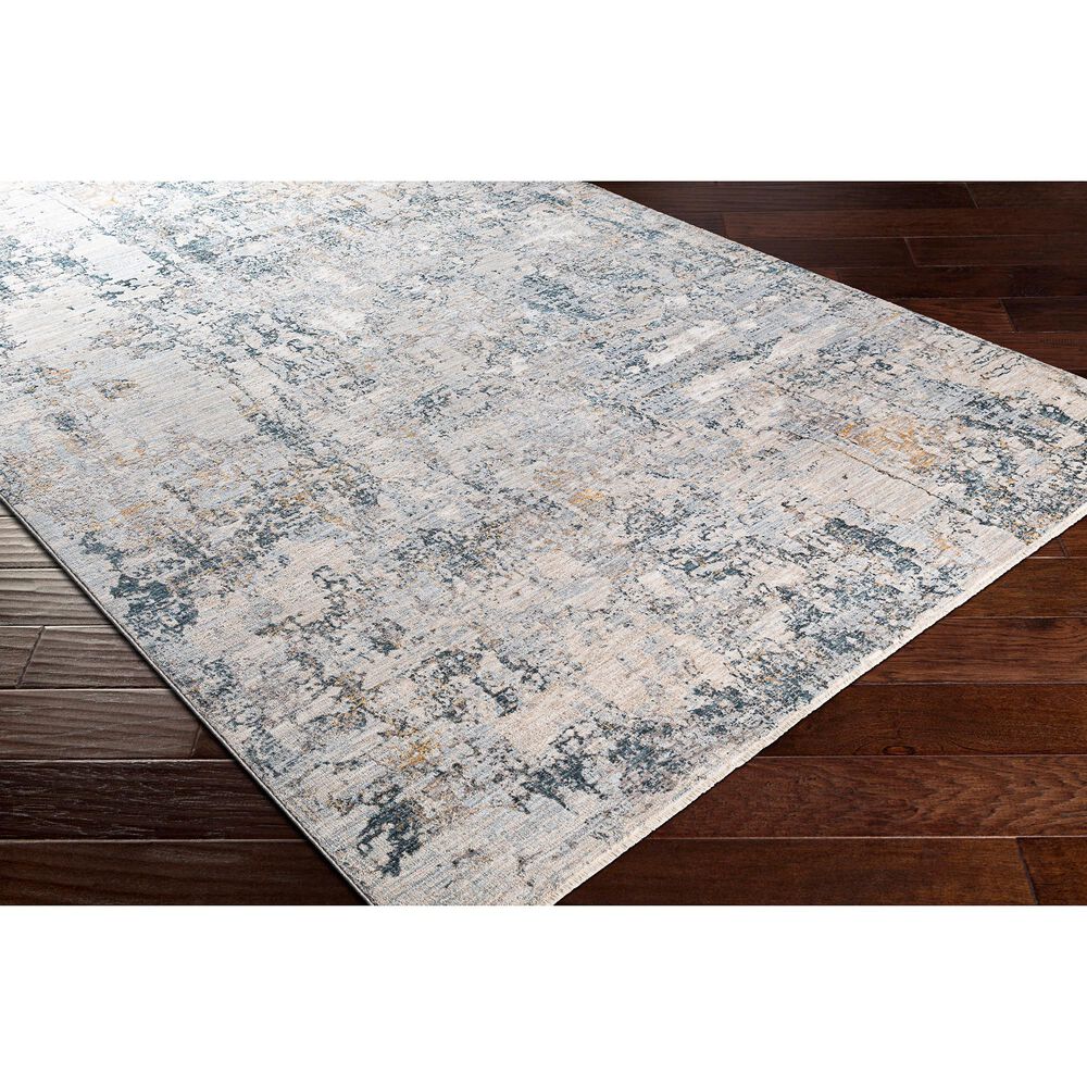 Surya Laila  10&#39; x 14&#39; Gray, Navy, Camel, Wheat, Beige, Taupe and Cream Area Rug, , large