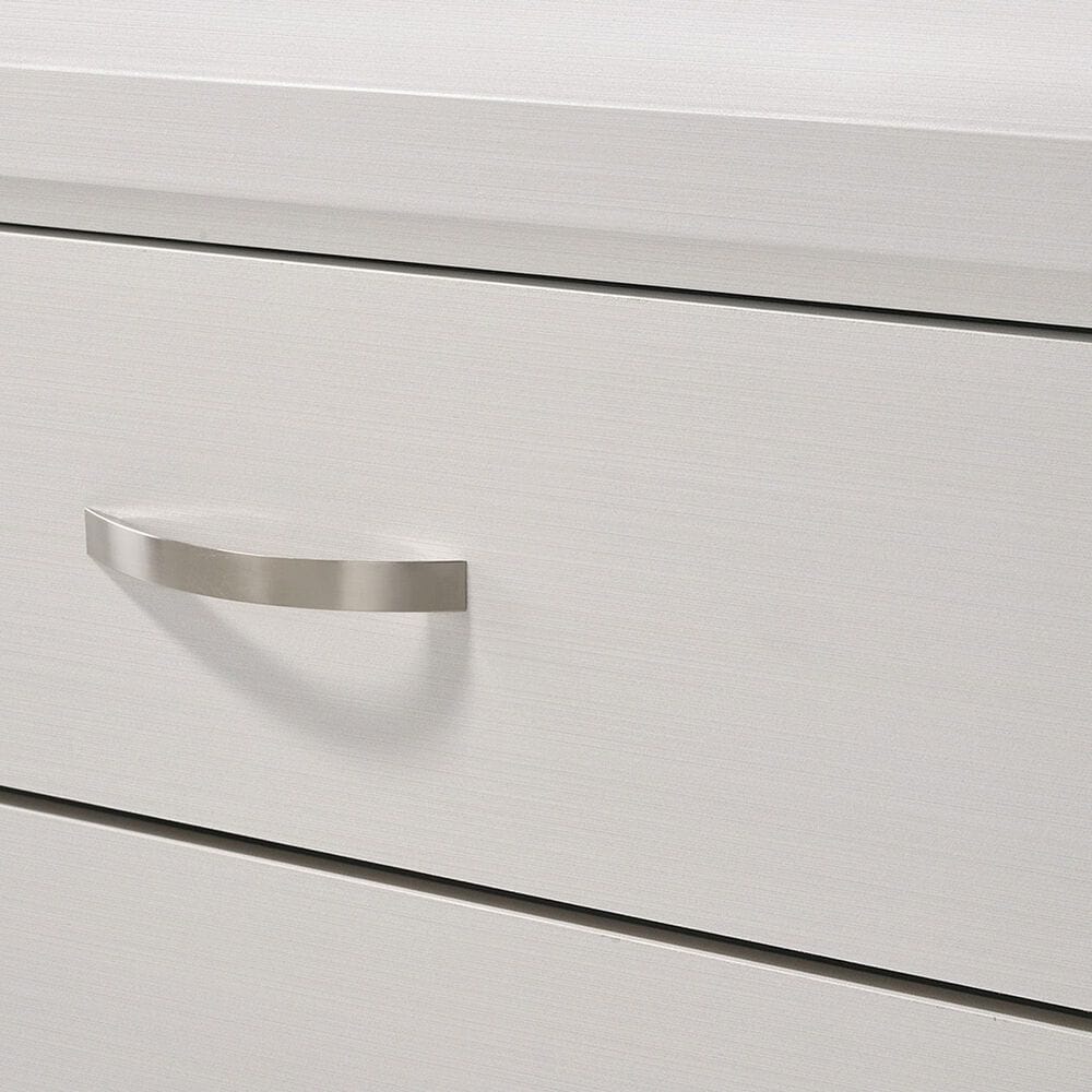Crown Mark Akerson Chalk Chest in White, , large