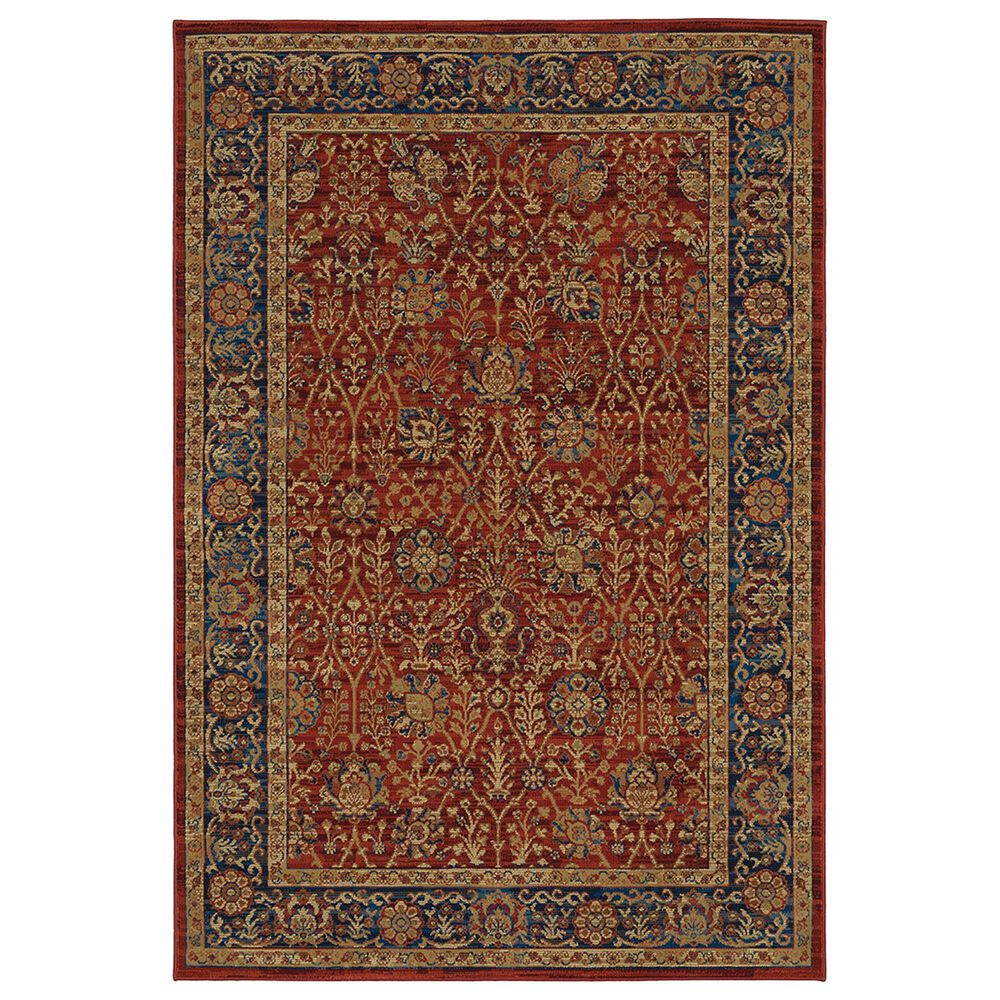 Oriental Weavers Ankara 501R5 7"10" x 10"10" Red Area Rug, , large