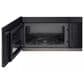 LG 2-Piece Kitchen Package with 6.3 Cu. Ft. Gas Range and 2.1 Cu. Ft. Over-the-Range Microwave in Print Proof Black Stainless Steel, , large