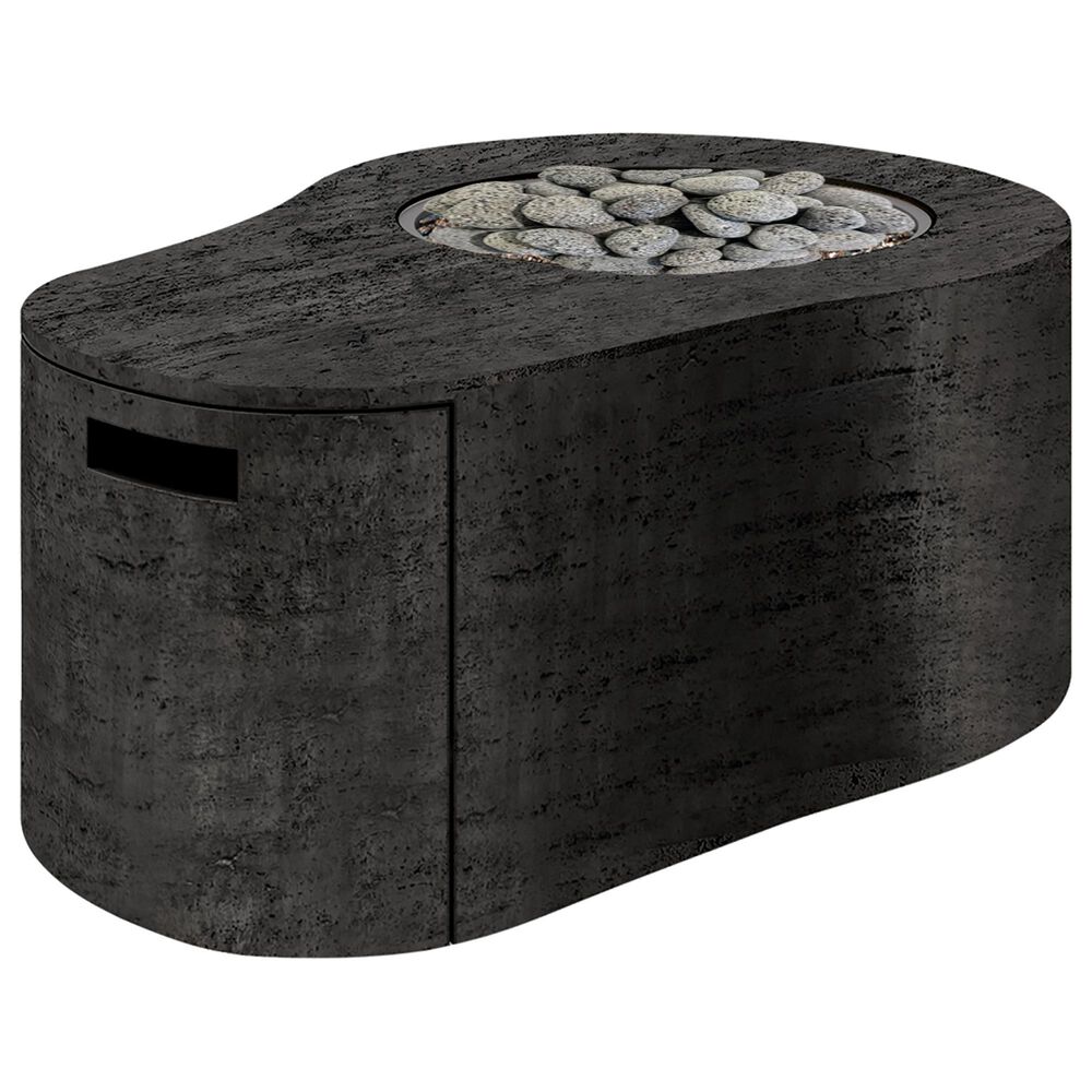 Ebel Outdoor Furniture Tahoe, Laurent, Cloud and Bellino 7-Piece Patio Fire Pit Conversation Set in Ivory, Shell, Slate, Driftwood and Pearl, , large