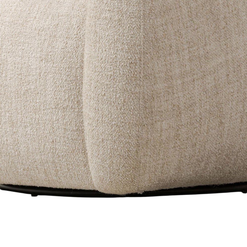 Four Hands Channing Swivel Chair in Yuma Cream, , large