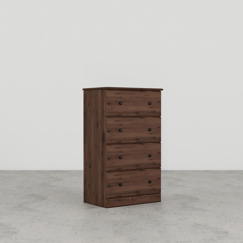 Lemoore Essentials 26" 4-Drawer Chest in Aspen Oak, , large