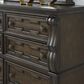 Millenium Maylee Dresser and Mirror in Dark Brown, , large