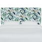 Rifle Paper Co Crafted by Cloth & Company Elly Queen Headboard in Peacock Blue/White, , large