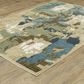Oriental Weavers Reed 6"7" x 9"6" Beige and Multicolor Area Rug, , large
