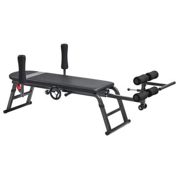 Sunny Health & Fitness Traction and Stretch Decompression Table in Black, , large