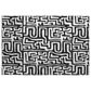 Dalyn Rug Company The Reserve TR1 Black 2"6" x 3"10" Indoor/Outdoor Area Rug, , large