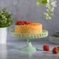 Gibson Overseas, Inc Highbrook 8.5" x 4.25" Jadeite Cake Stand in Green, , large