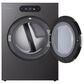 LG 9 Cu. Ft. Smart Front Load Electric Dryer in Brushed Black Steel, , large
