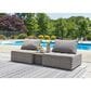 Ashley Bree Zee Patio Lounge Chair in Brown, , large