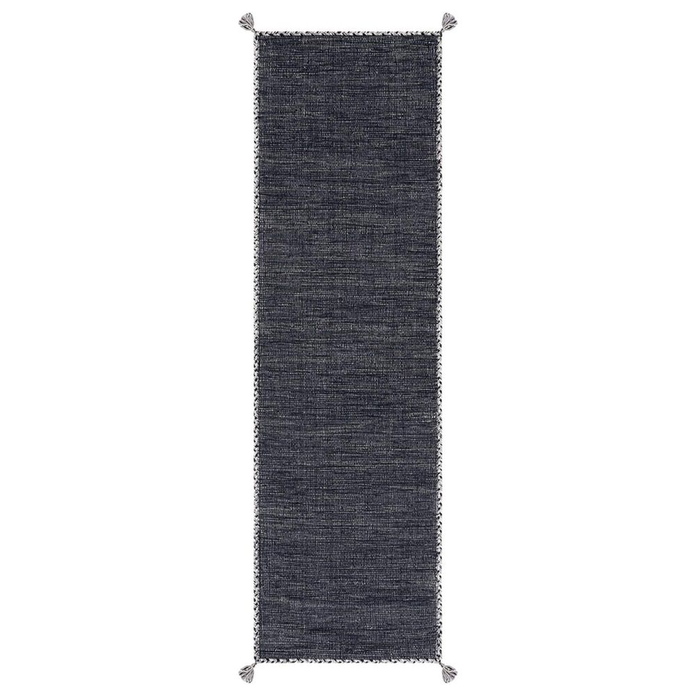 Safavieh Montauk 2"3" x 11"7" Grey and Black Runner, , large