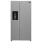 Forno Salerno 20 Cu. Ft. Side-By-Side Refrigerator in Stainless Steel, , large