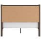 Ashley Pamytta Queen Upholstered Panel Bed in Rich Brown, , large