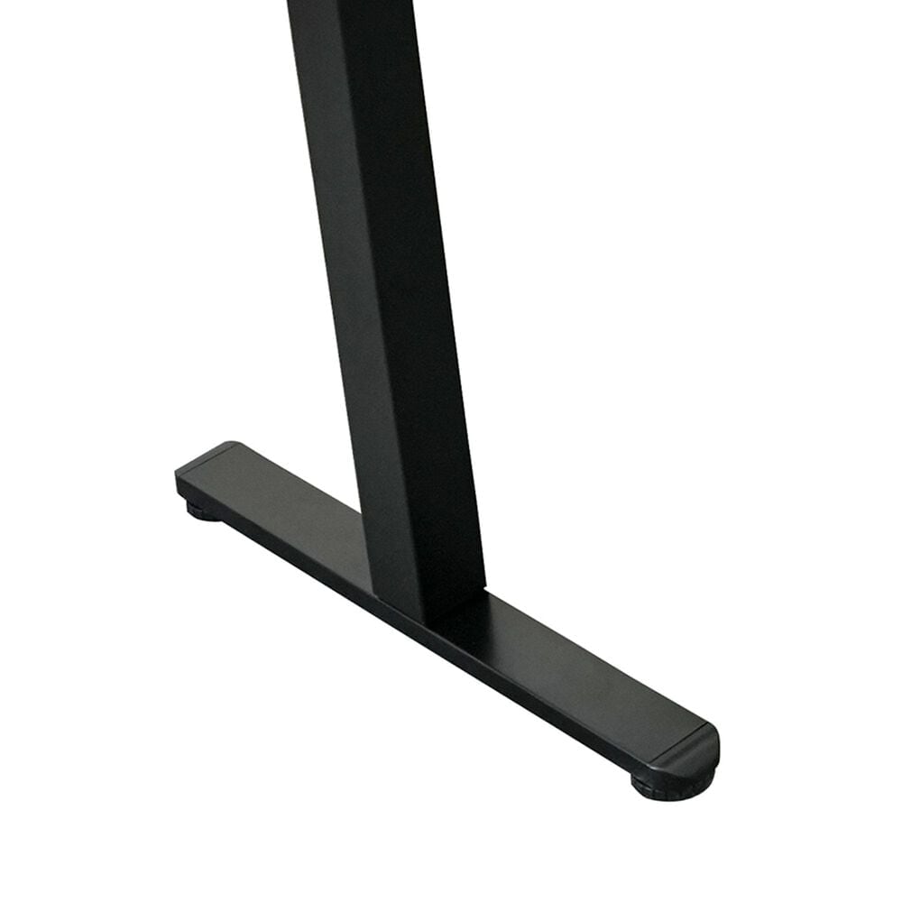 Rta Products Llc Polaris L-Shaped Electric Standing Desk with Spacious Desktop in Black, , large