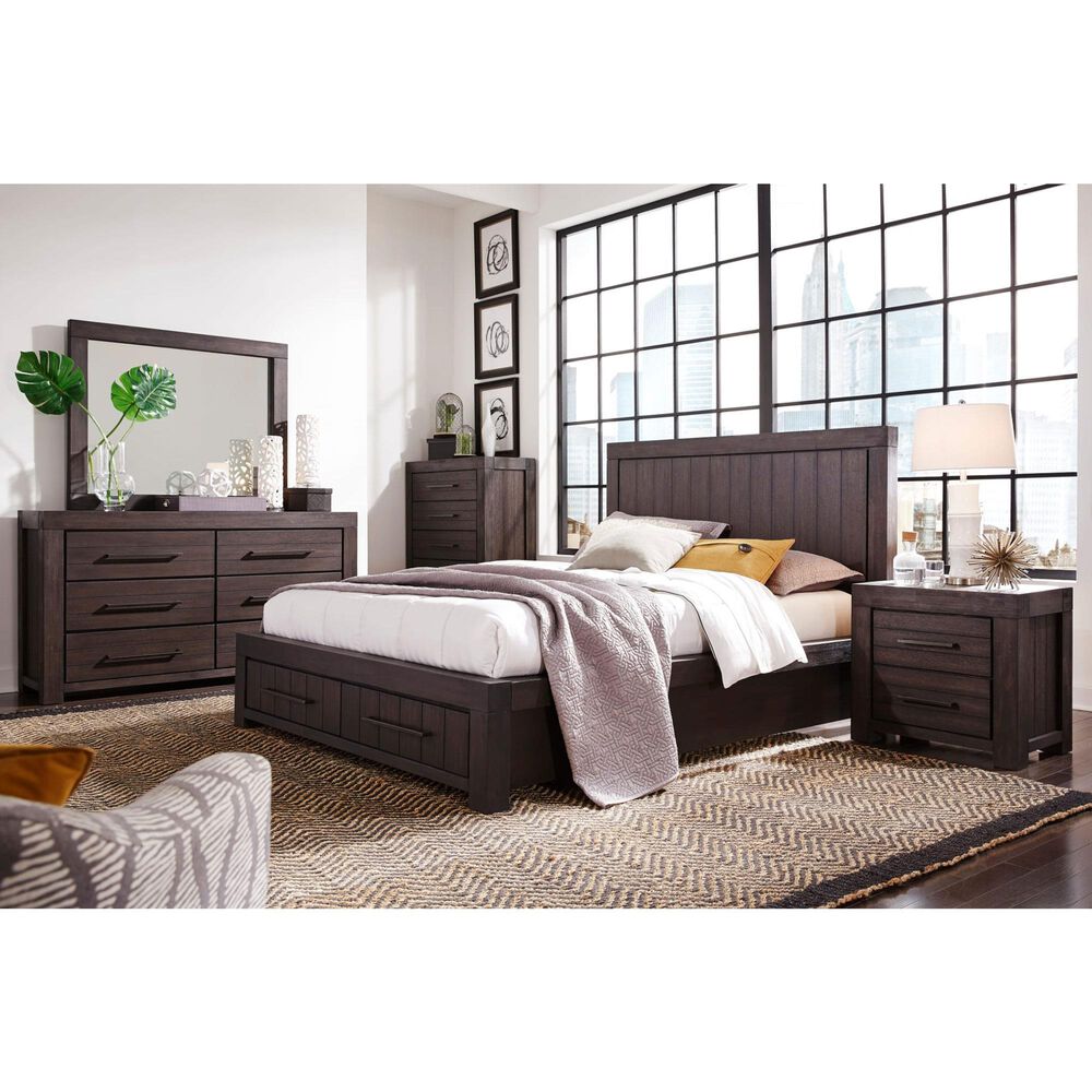 Urban Home Heath Dresser Mirror in Basalt Grey, , large