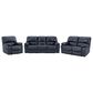 Ashley Leesworth 3-Piece Power Reclining Living Room Set in Ocean, , large