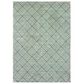 Oriental Weavers Carson 9667C 3"10" x 5"5" Blue Area Rug, , large