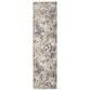 Radici USA Livigno Floral 2"2" x 7"7" Grey Area Rug, , large