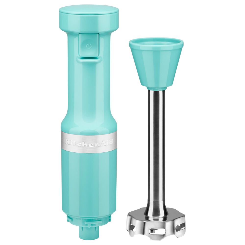 KitchenAid Corded Variable Speed Hand Blender in Aqua Sky, , large