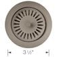 Blanco Metal Basket Strainer in Truffle, , large