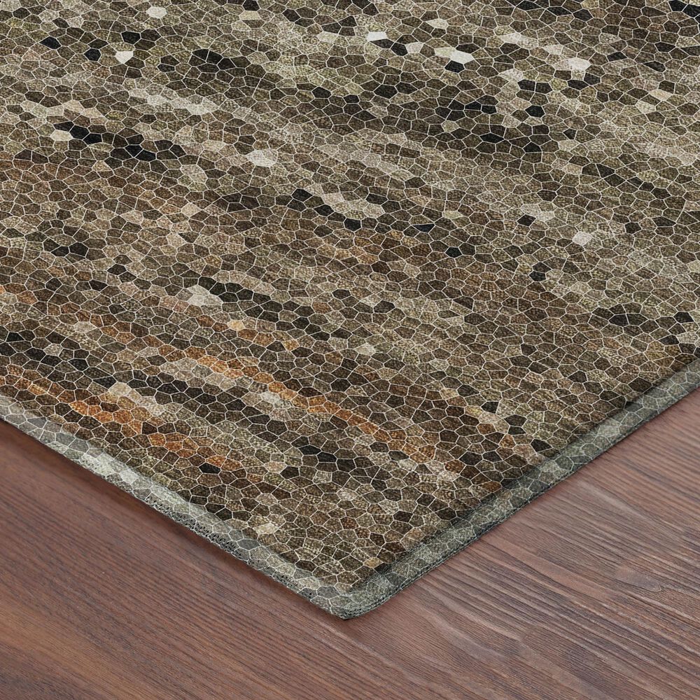 Dalyn Rug Company Lumara Brown 2'3" x 7'6" Runner, , large