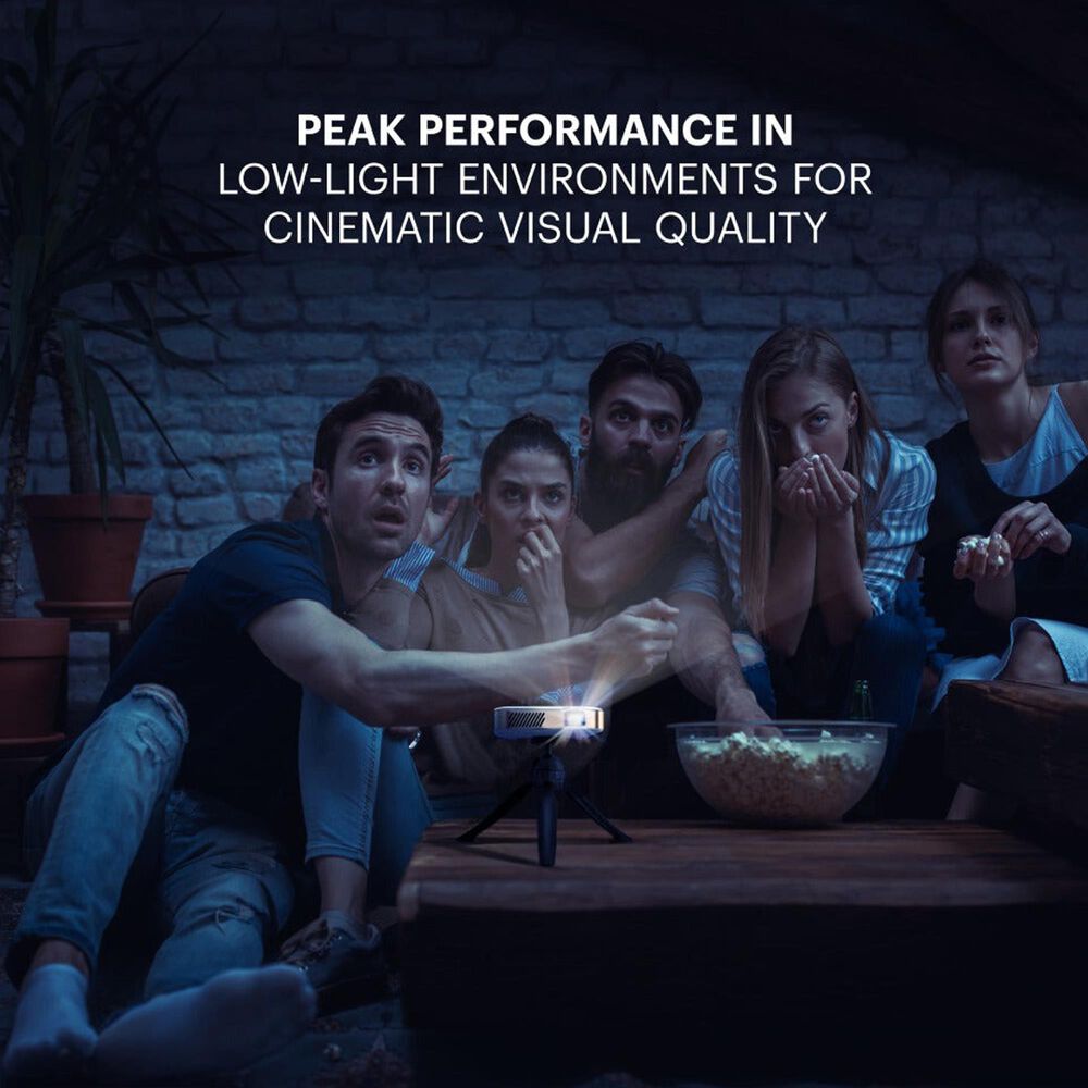 Kodak Luma 450 Smart Projector, 1080p Portable Projector with Wifi and Bluetooth, Tripod Included, , large