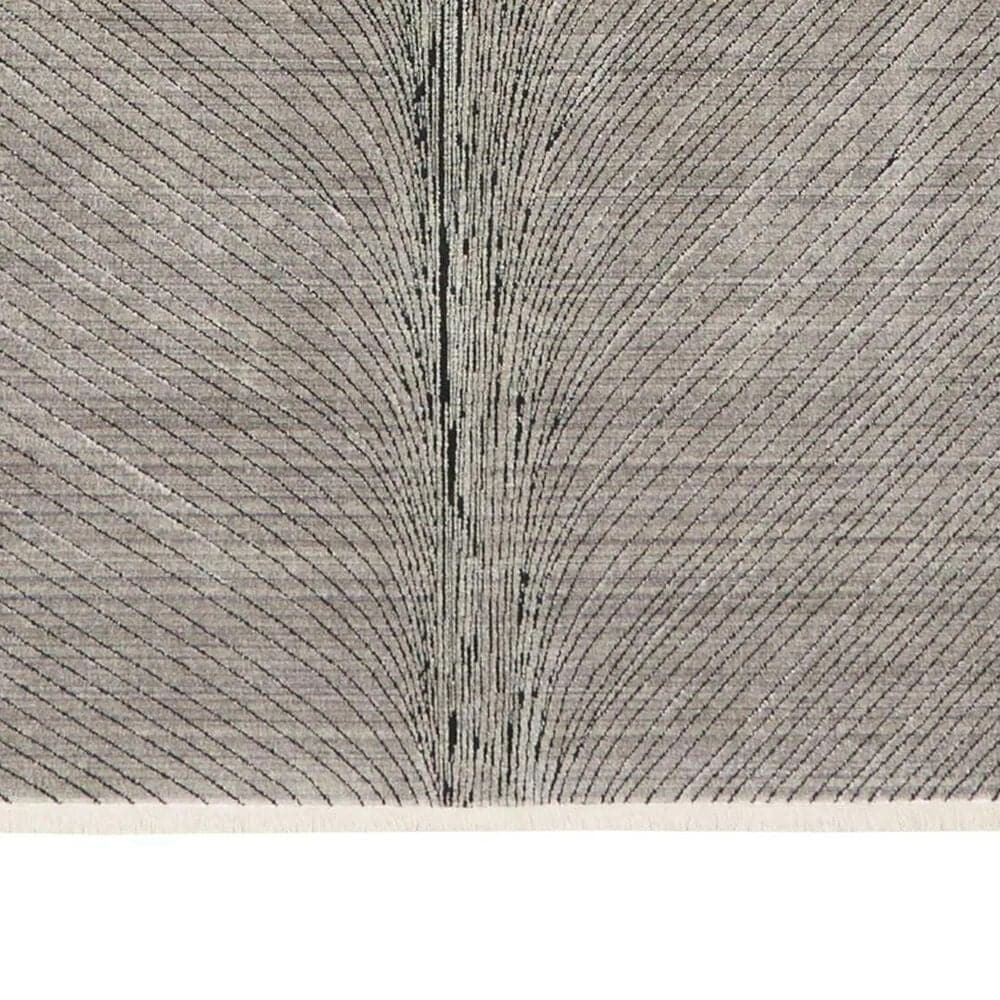 Nourison Balian 8&#39; x 10&#39; Silver and Grey Area Rug, , large