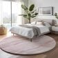 Dalyn Rug Company Pacifica PA6 8" Round Pink Area Rug, , large